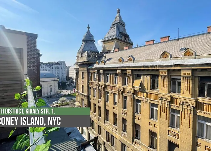 Little Americas New York Rooftop Terrace Budapest